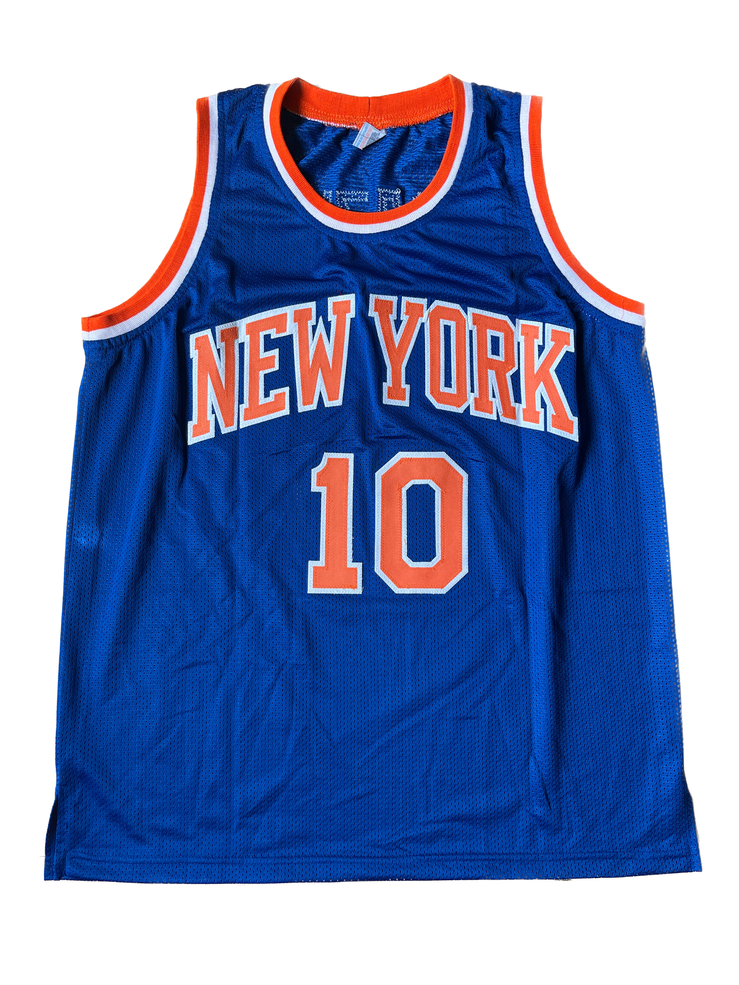 Walt Frazier #4 New York Knicks signed jersey