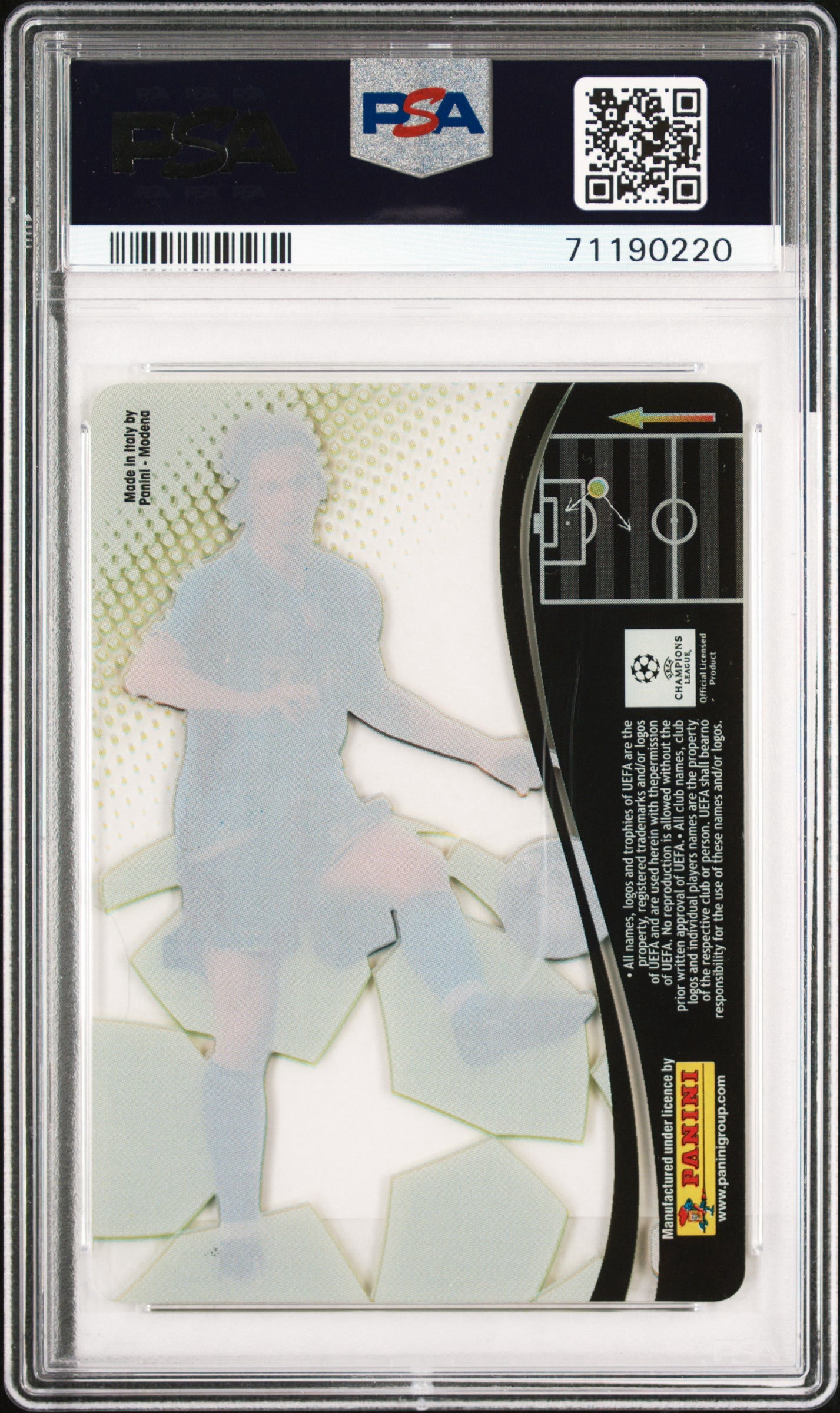 2008 - 09 Panini UCL Zlatan Ibrahimovic PSA 8