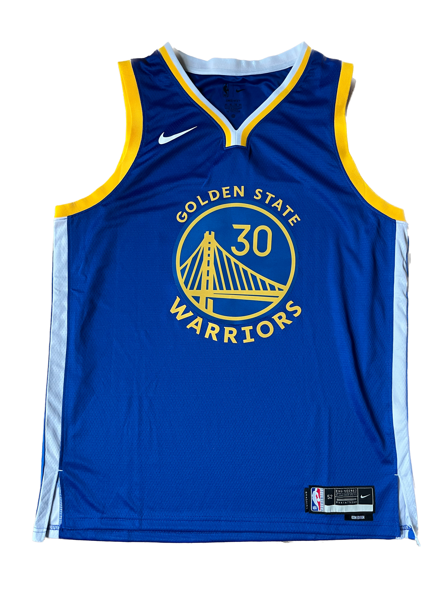 Stephen Curry #30 Golden state Warriors NBA signed jersey