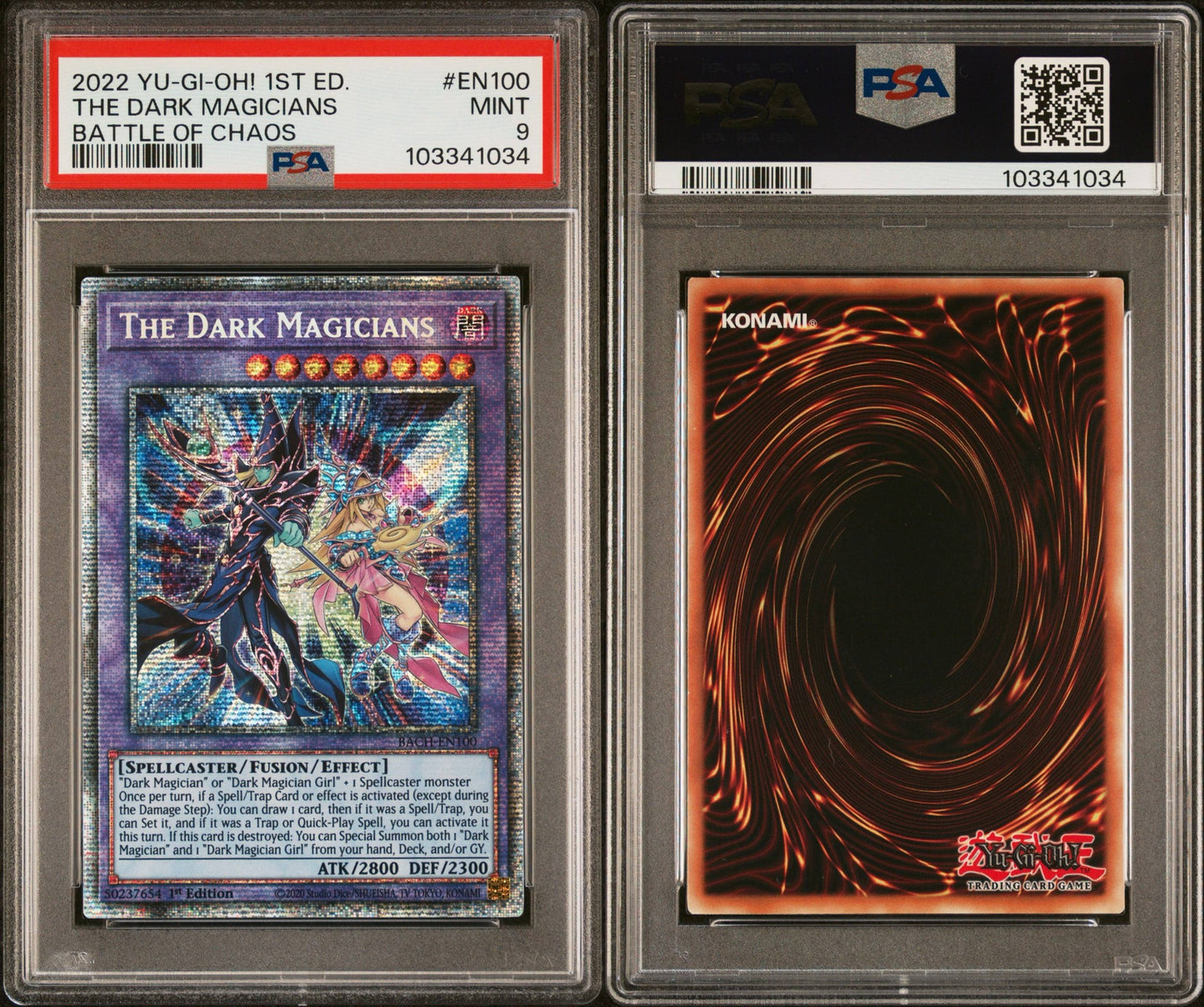 2022 The Dark Magicians 1st ed. PSA 9