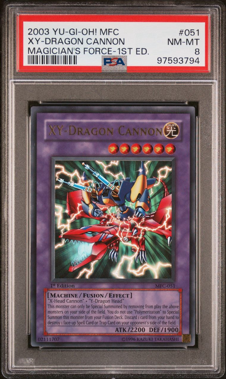 2003 XY-Dragon 1st Edition PSA 8