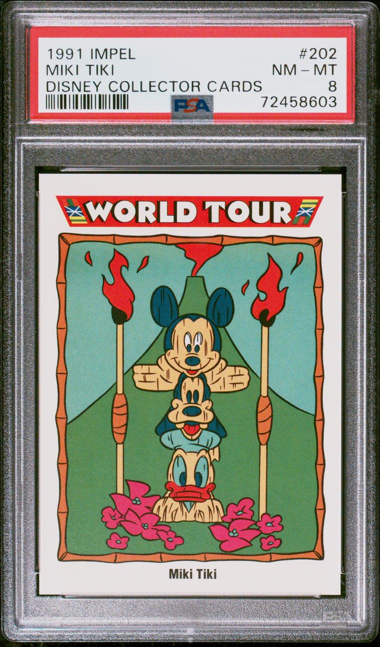 1991 Miki Tiki PSA 8