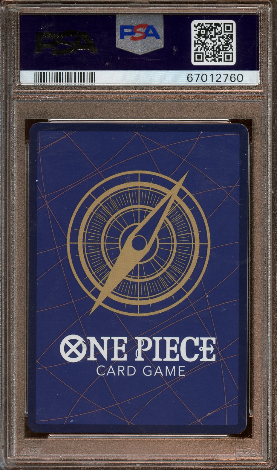 2022 One Piece JPN. Monkey D. Luffy V Jump PSA 10