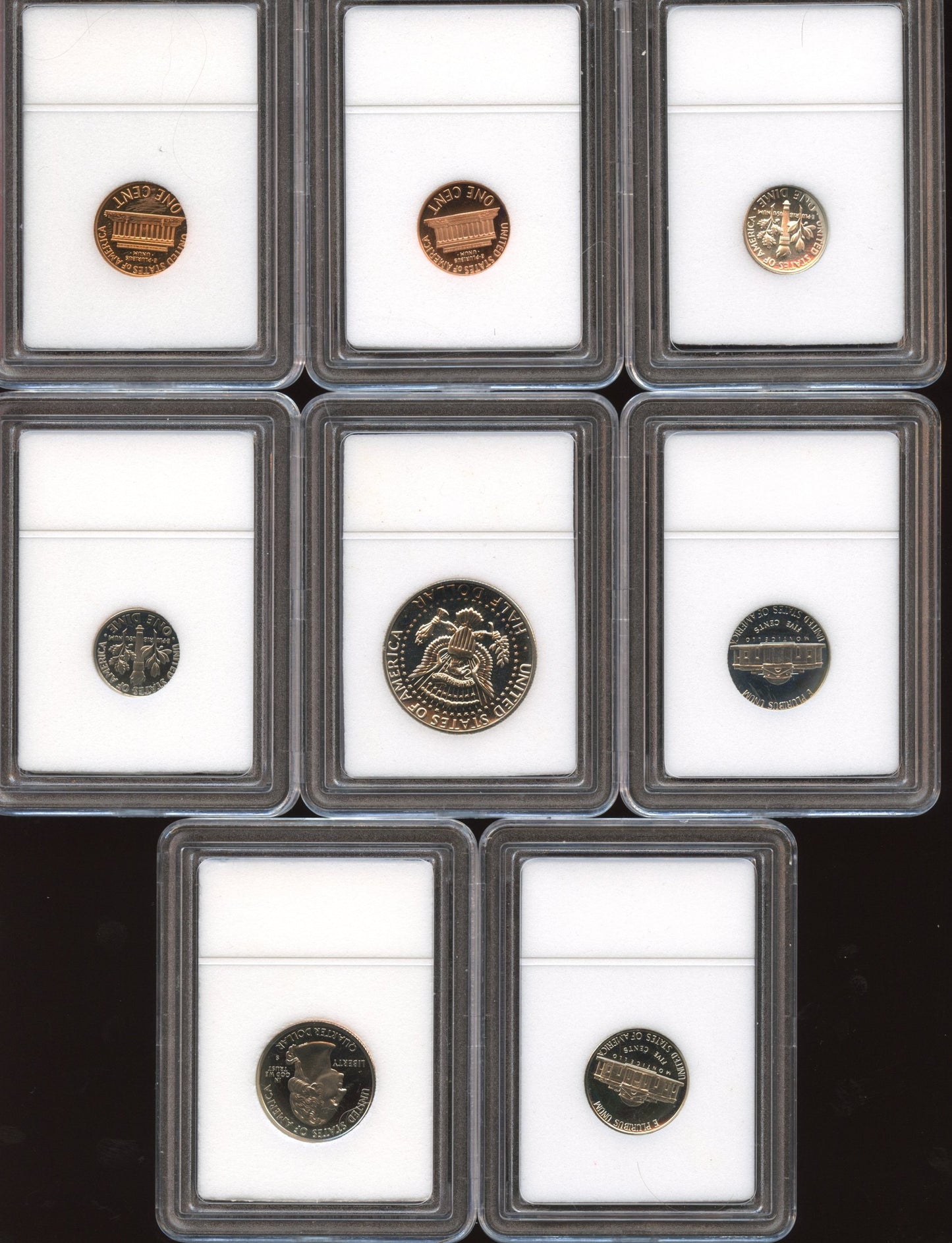 Lot of 8 graded US coins