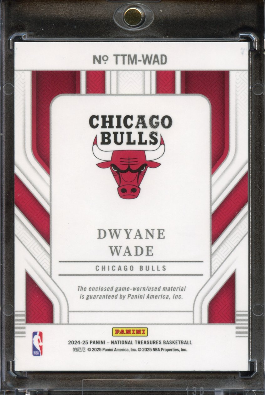 2024-25 Panini National Treasures Dwayne WADE GWP /99