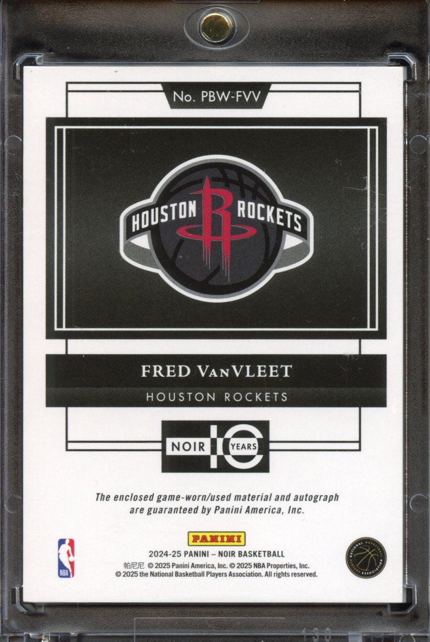 2024 Panini NOIR Fred VanVleet AUTO PATCH /99