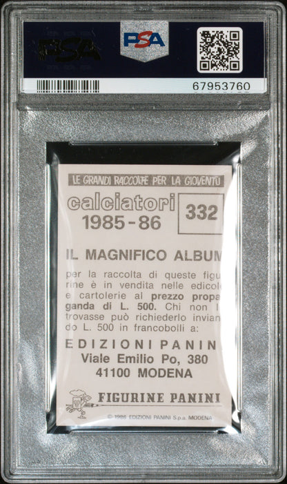 1985 - 86 Panini Calciatori Diego A. Maradona PSA 4