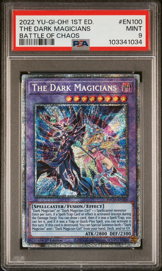 2022 The Dark Magicians 1st ed. PSA 9