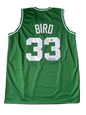 Larry Bird #33 Boston Celtics signed jersey