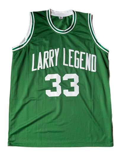 Larry Bird #33 Boston Celtics signed jersey