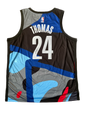 Cam Thomas #24 Brooklyn Nets NBA City Edition signed jersey