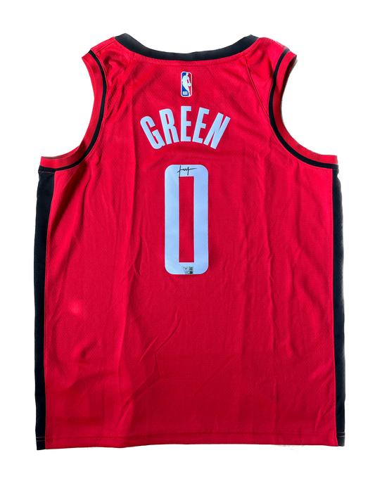 Jalen Green #0 Houston Rockets NBA signed jersey