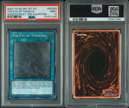 2022 The Eye Of Timaeus 1st ed. Ghosts From the Past PSA 9