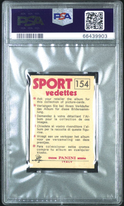 1974 Niki Lauda sport vedettes ROOKIE PSA 4.5