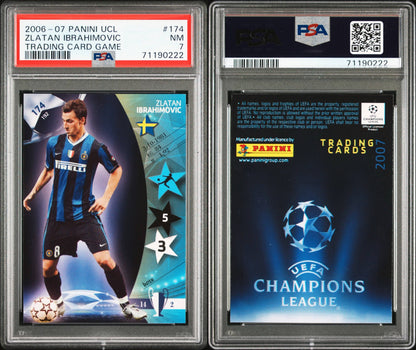 2006 Panini UCL Zlatan Ibrahimovic PSA 7