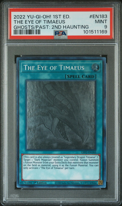 2022 The Eye Of Timaeus 1st ed. Ghosts From the Past PSA 9