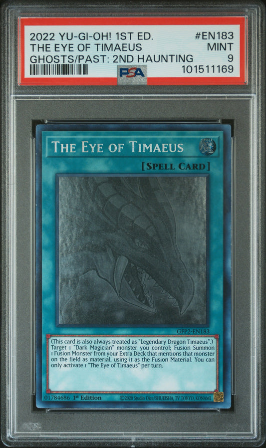 2022 The Eye Of Timaeus 1st ed. Ghosts From the Past PSA 9