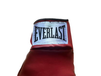 Mike Tyson signed boxing glove.