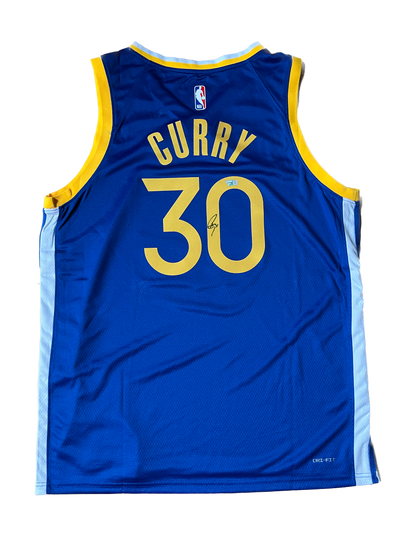Stephen Curry #30 Golden state Warriors NBA signed jersey