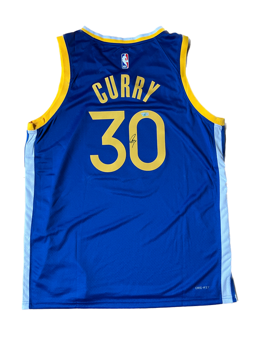 Stephen Curry #30 Golden state Warriors NBA signed jersey