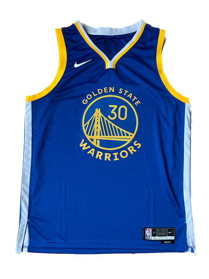 Stephen Curry #30 Golden state Warriors NBA signed jersey