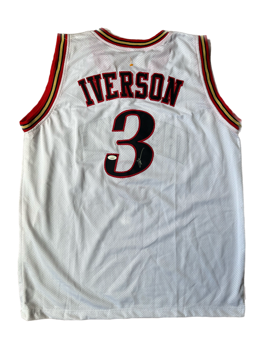 Allen Iverson #3 signed jersey