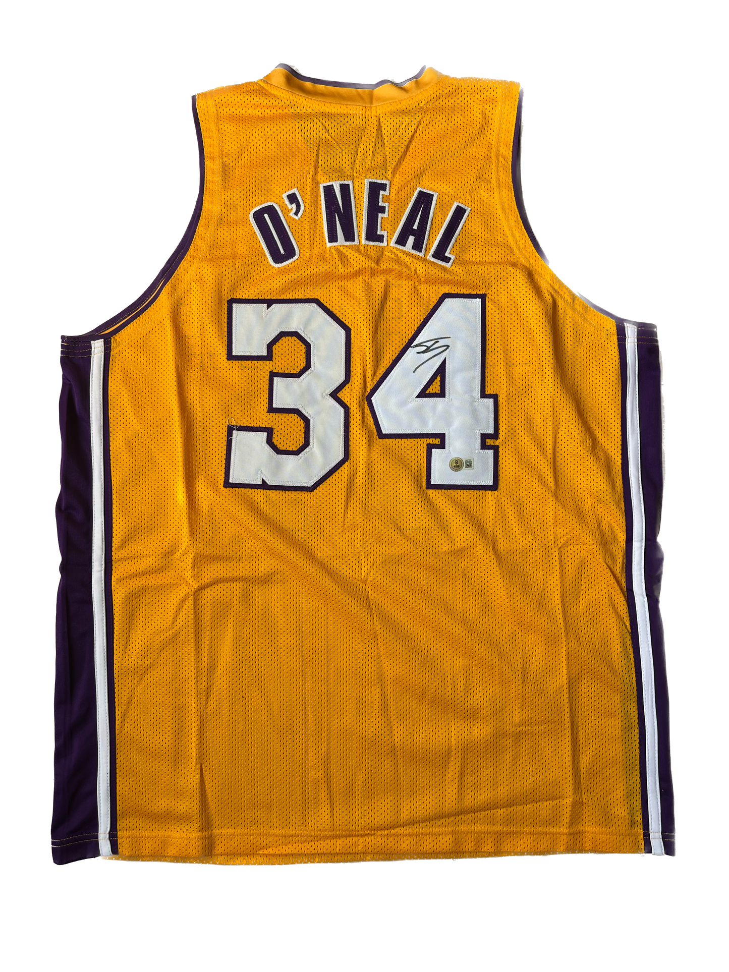 Shaquille O’Neal #34 Los Angeles Lakers signed jersey