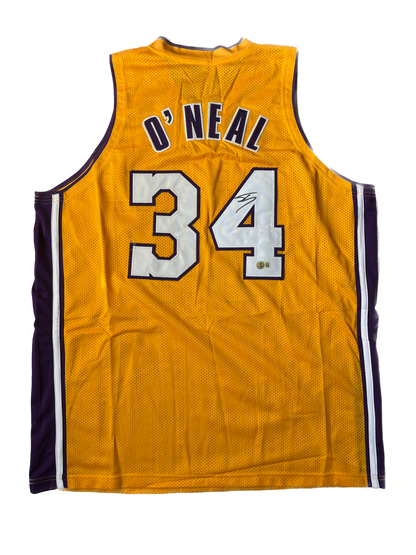 Shaquille O’Neal #34 Los Angeles Lakers signed jersey
