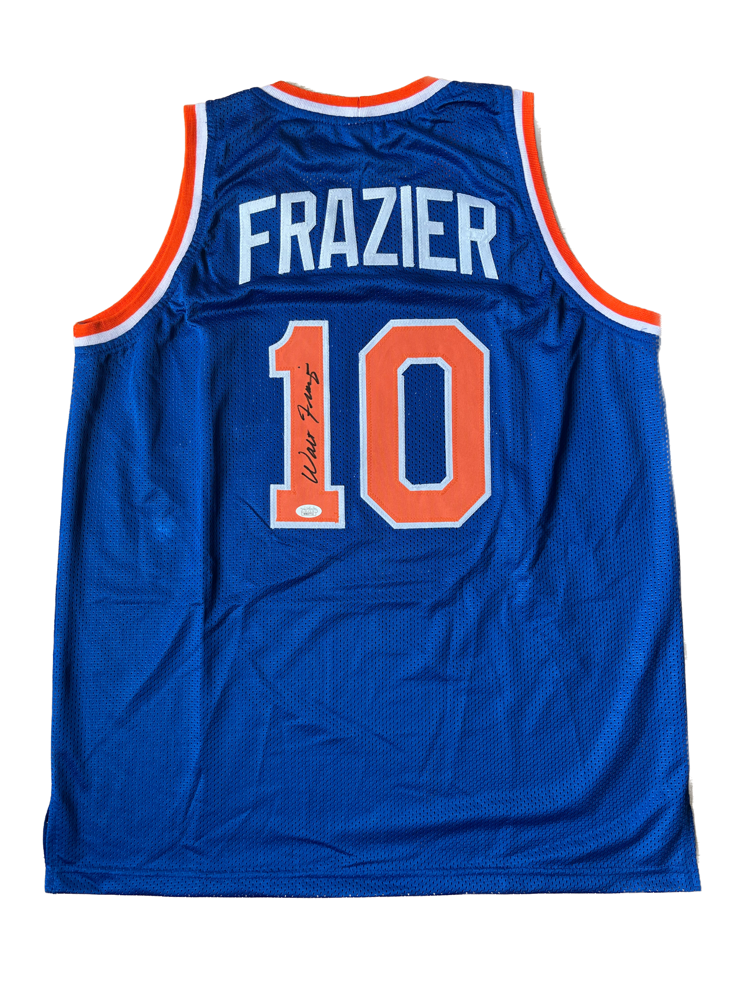 Walt Frazier #4 New York Knicks signed jersey