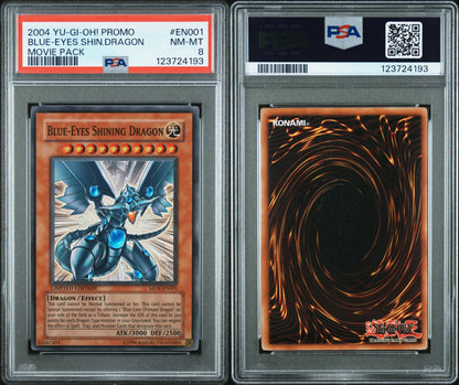 2004 Blue Eyes Shining Dragon MOVIE PACK PROMO PSA 8