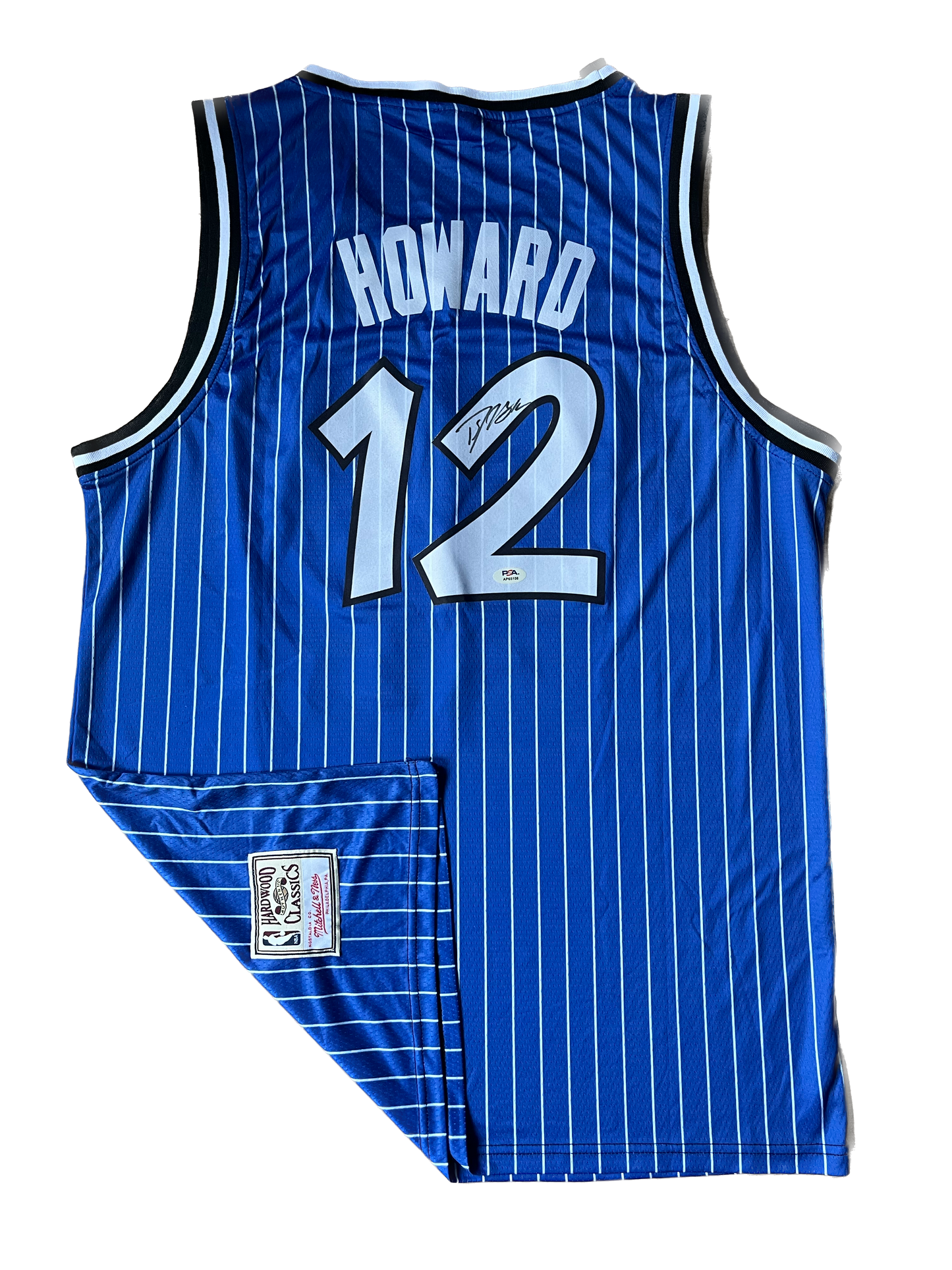 Dwight Howard #12 Orlando Magic signed Mitchell & Ness jersey
