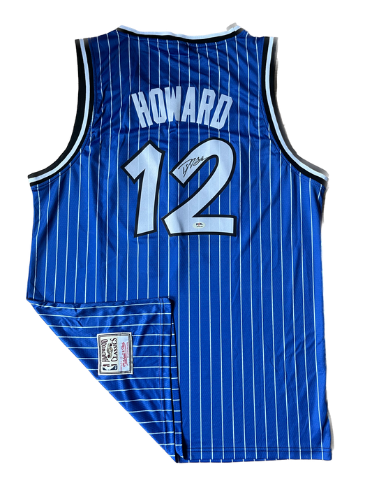 Dwight Howard #12 Orlando Magic signed Mitchell & Ness jersey