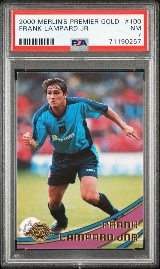 2000 Merlin’s Premier Gold Frank Lampard Jr PSA 7