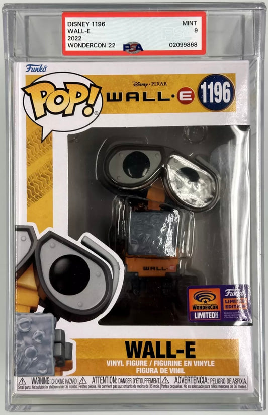 Funko PoP! WALL-E Wondercon ‘22 PSA 9