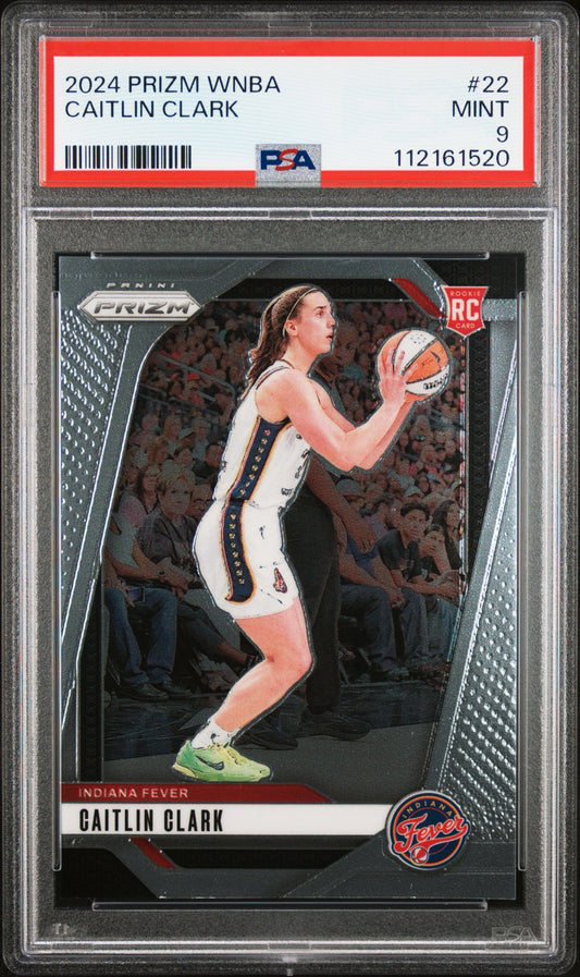 2024 Prizm WNBA Caitlin Clark PSA 9