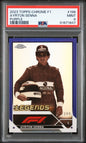 2023 TOPPS CHROME FORMULA 1 Ayrton Senna 145/399 Purple PSA 9