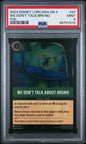 2024 Disney Lorcana EN4 We Don’t Talk About Bruno FOIL PSA 9