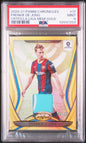 20212 Panini Chronicles Frenkie de Jong PATCH GOLD PSA 9