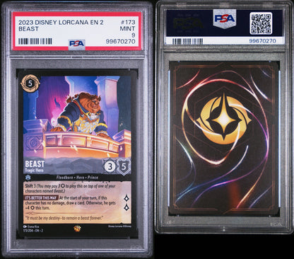 2023 Disney Lorcana EN 2 Beast PSA 9