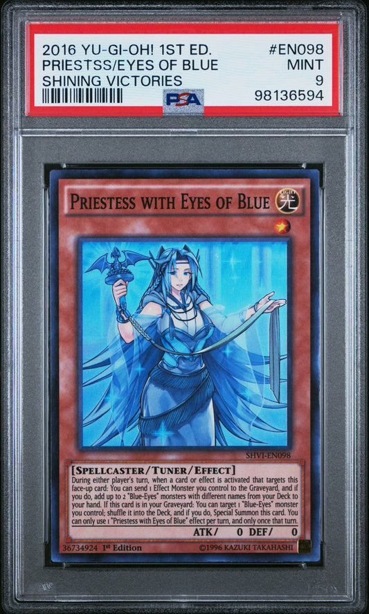 2016 Priestess With Eyes of Blue 1st edition PSA 9