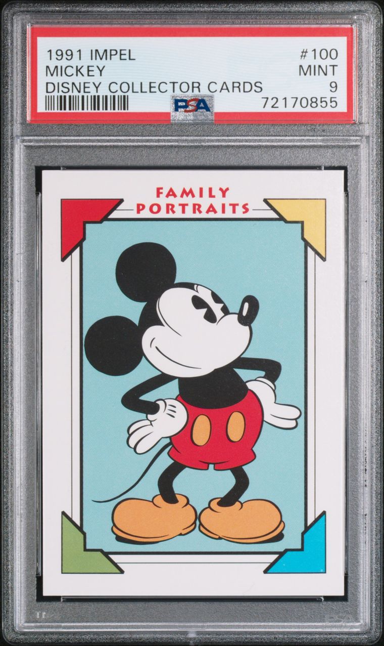 1992 Impel Disney Mickey PSA 9