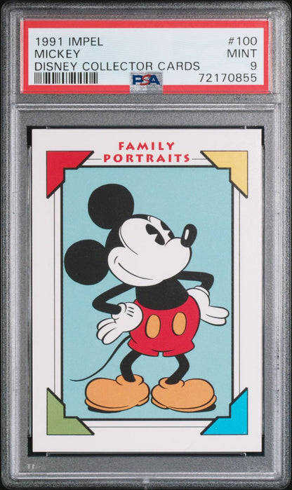 1992 Impel Disney Mickey PSA 9