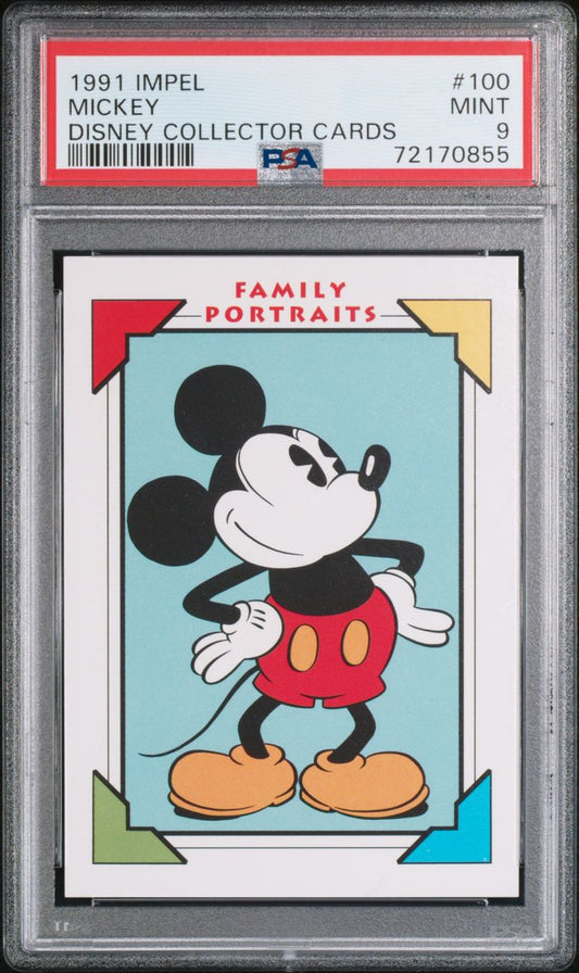 1992 Impel Disney Mickey PSA 9