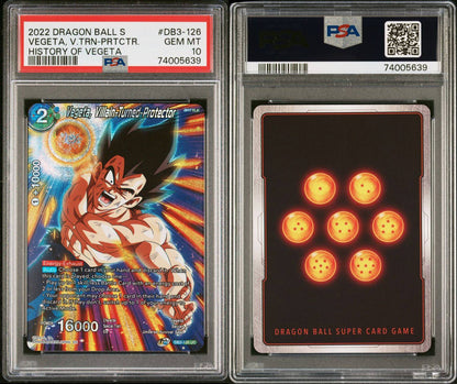2022 Vegeta, Villian-Turned-Protector PSA 10