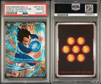 2022 Vegeta, Savior of the Future PSA 10