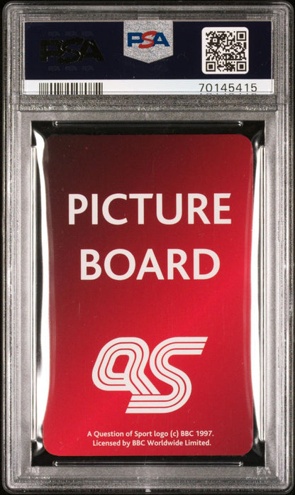 2007 Michael Schumacher A Question Of Sport PSA 9