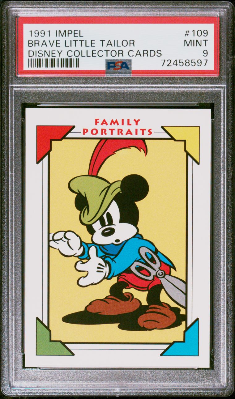 1991 Mickey Brave little Taylor PSA 9