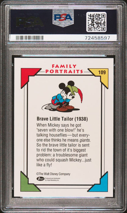 1991 Mickey Brave little Taylor PSA 9