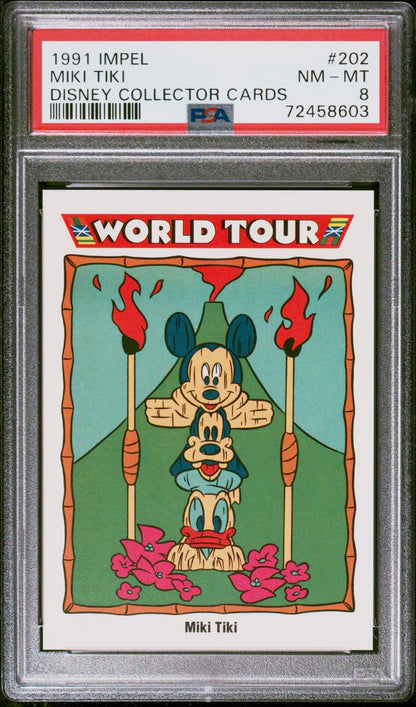 1991 Miki Tiki PSA 8