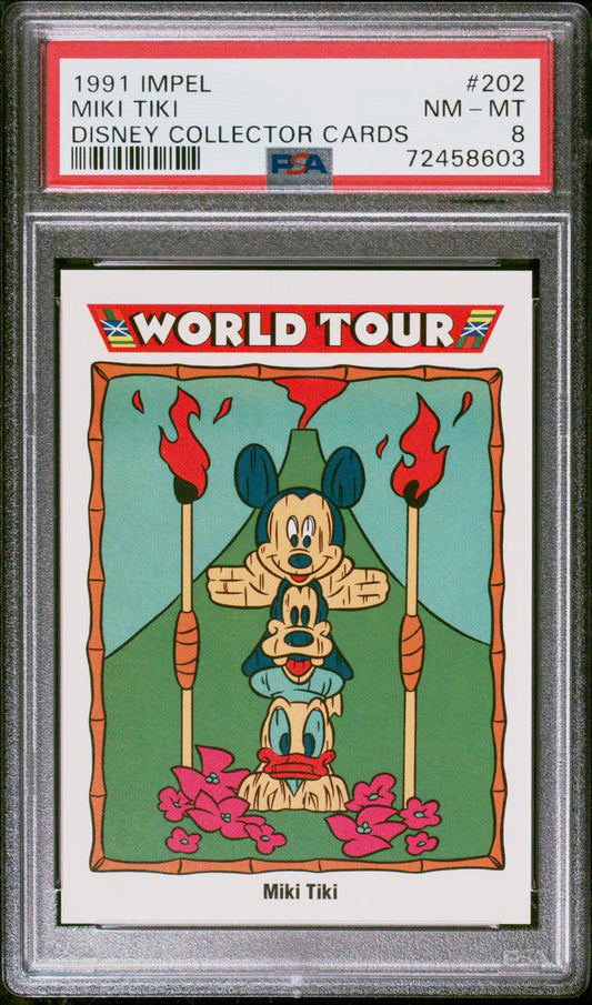 1991 Miki Tiki PSA 8